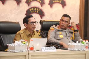 Pj. Gubernur Menghadiri Rapat Koordinasi Persiapan Terakhir Pelaksanaan Pemungutan Suara di Provinsi NTT
